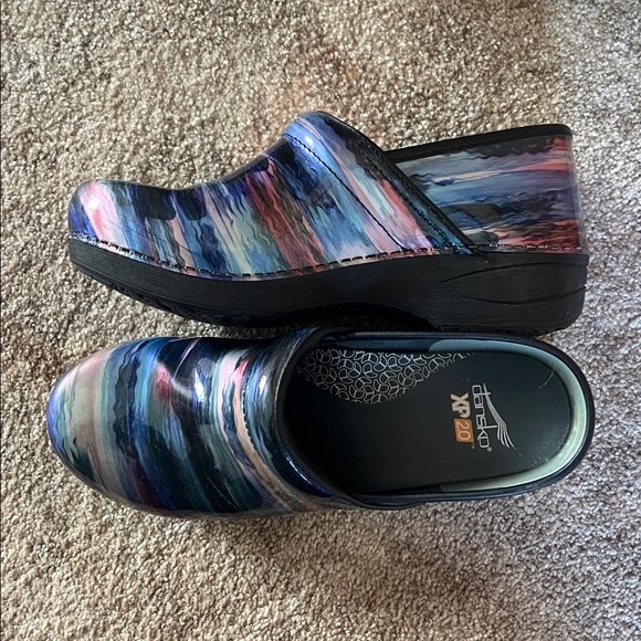 Dansko XP 2.0 Vibrant Striped Clogs